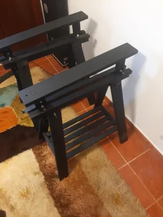 Caballetes Regulable Negro Matte