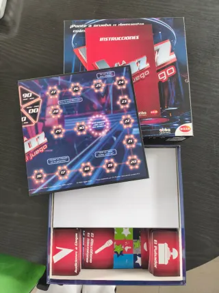 Juego de mesa la voz,