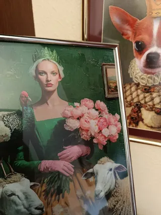 Cuadro Frida Kahlo Marco Plata