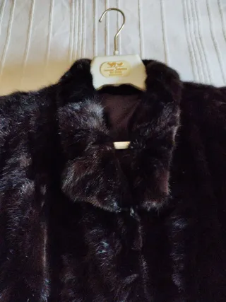 Chaquetón de piel de pelo