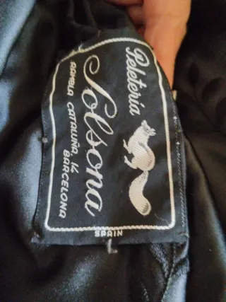 Chaquetón de piel de pelo