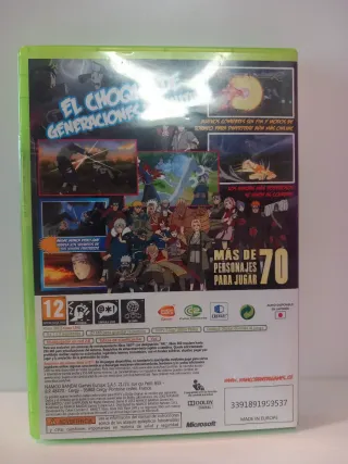 EDICIÓN CARTAS Naruto Xbox 360