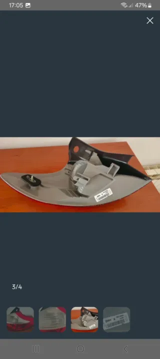 Piloto o foco trasero derecho Renault Megane III