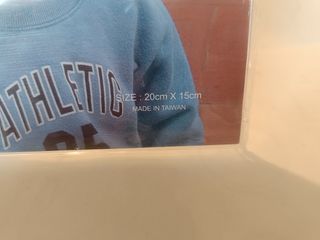 2 Cornici plexiglass appoggio orizzontale20x15