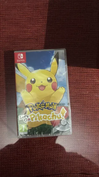 Pokemon let's go picachu precintado
