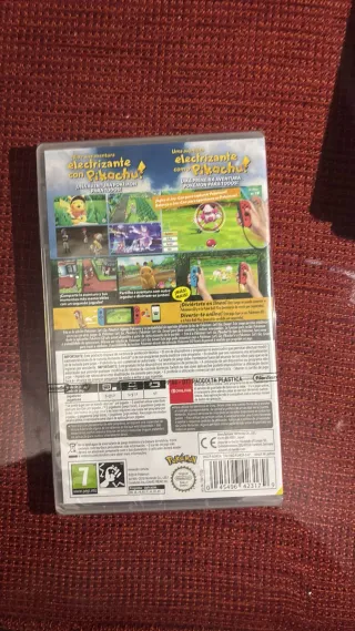 Pokemon let's go picachu precintado
