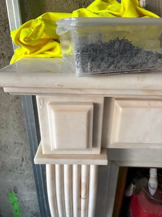 Chimenea Mármol - Recoger y Desmontar