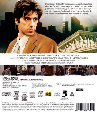 Justicia para Todos/E Justiça Para Todos (Blu-Ray)