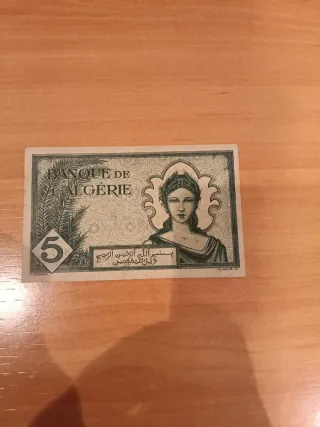 Billete de Argelia 5