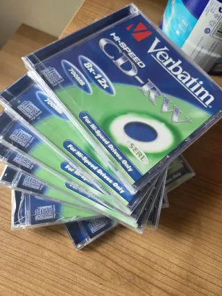CD RW VERBATIM 700mb