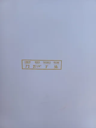 Tabla de surf Olaian 7'2