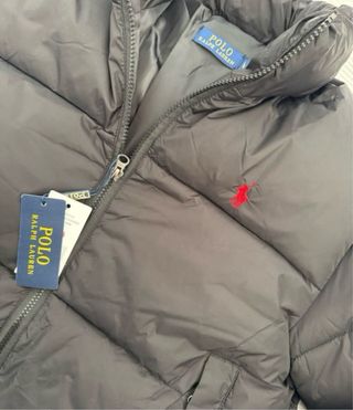 Chaqueta Puffer Polo Ralph Lauren - Negra -Talla L