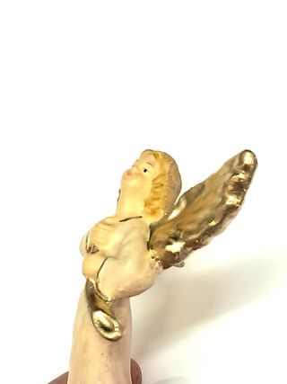 Presepe 10 cm pastore angelo sonatore CARTAPESTA