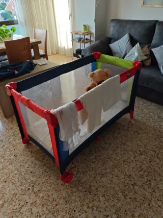 Cuna de viaje completa