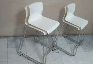 4 Taburetes Glenn Ikea Blanco