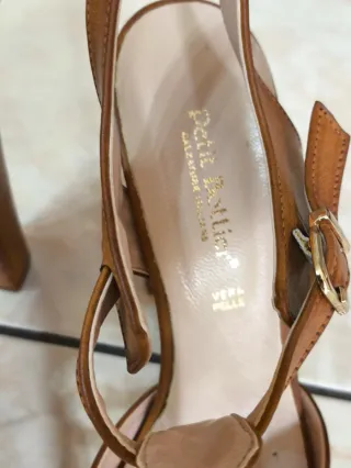 Sandali donna vera pelle