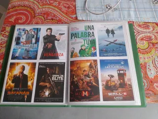 800 Mini carteles de películas.  Diferentes temas.