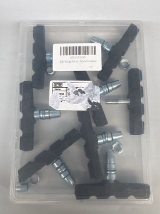 Juego de 10 pastillas de freno para bicicleta