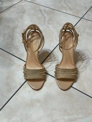 Sandali Liu Jo donna beige e oro