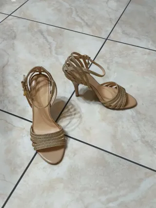 Sandali Liu Jo donna beige e oro