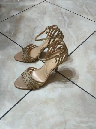 Sandali Liu Jo donna beige e oro