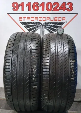 225 50 17 V MICHELIN RUEDA AL 90% VIDA UTIL