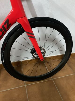 Bicicleta Carretera Mendiz F9 Roja 2023