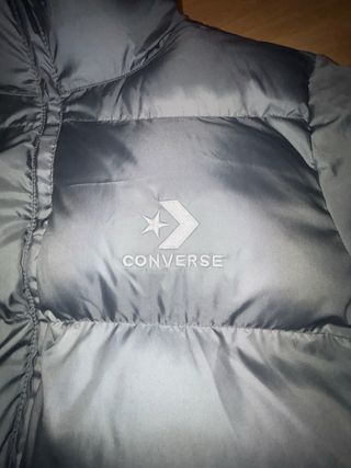 Abrigo Converse Gris Oscuro Talla M