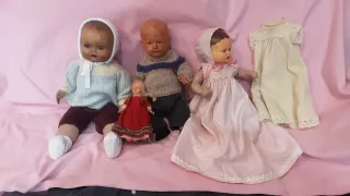 Lote muñecos antiguos Tortuga Germany y otros