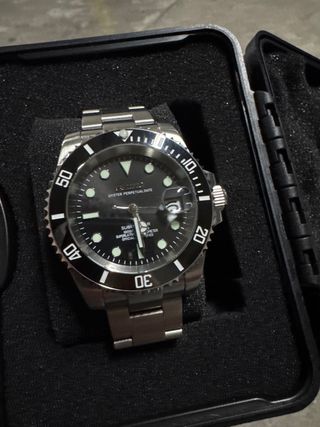 Seiko mod automático SMariner Negro 40mm