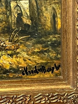 Cuadro. René Alphonse Van den Berghe.