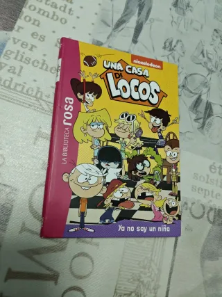 Libros una casa de locos 1 2 3 y 4