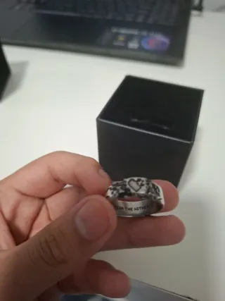 Anillo de Wither Minecraft (Merch oficial)