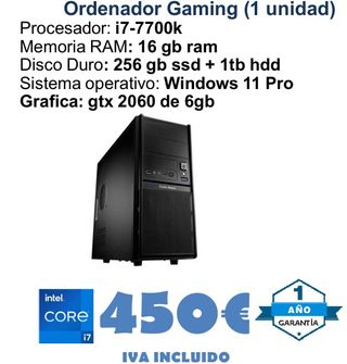 Ordenador Gaming