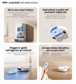 Xiaomi X20+ Robot Aspirapolvere