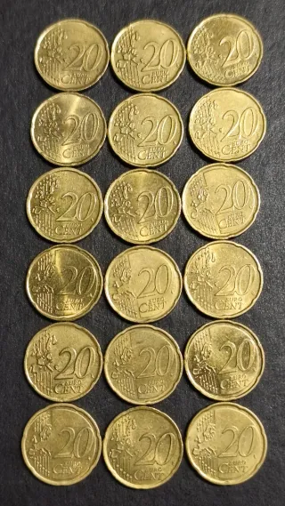 Lote monedas euros