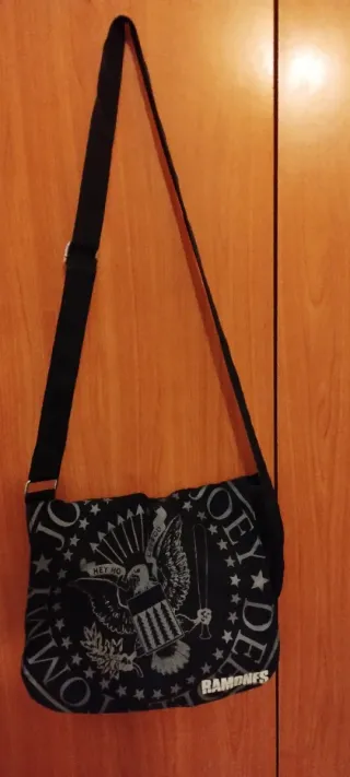 Tracolla Ramones con stampa aquila