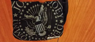 Tracolla Ramones con stampa aquila