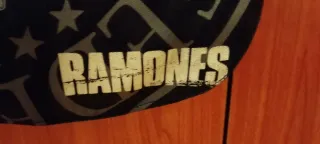 Tracolla Ramones con stampa aquila