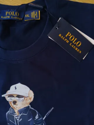 Camiseta de moda oso XXL