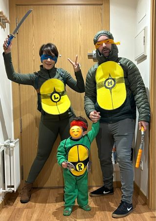 Disfraz tortugas ninja