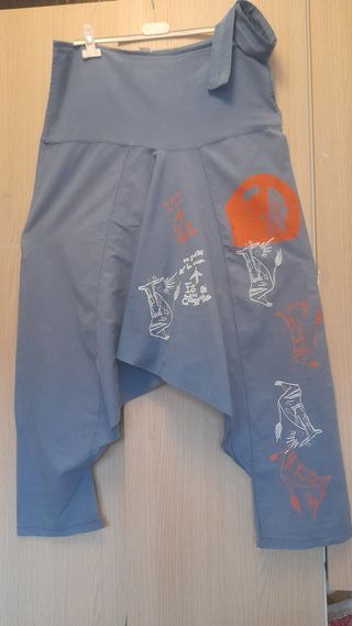 Pantalón haren serigrafiado