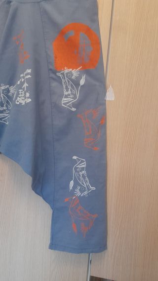 Pantalón haren serigrafiado