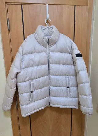 Casaco puffer branco