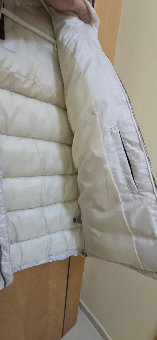 Casaco puffer branco