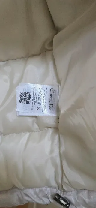 Casaco puffer branco