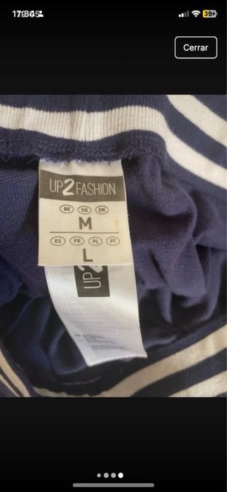 Falda Marinera Talla L