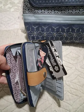 Conjunto de bolso y cartera Kimmidoll SIN ESTRENAR