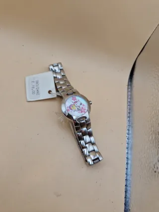Orologio Vintage Snoopy Peanuts Bracciale Argento