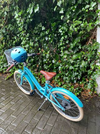 Bicicleta niño de 20 pulgadas color azul